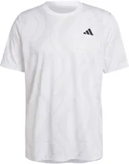 アディダス adidas テニス M TENNIS CLUB グラフィック Tシャツ  IKL90 IP1883 ホワイト/グレーワン