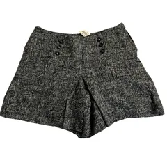 ZM1655 UNTITLED SPORT アンタイトル スポーツ ウール パンツ ズボン 短パン ハーフ パンツ ショート グレー レディース 3 L