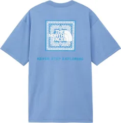 ザ・ノース・フェイス THE NORTH FACE アウトドア ショートスリーブバンダナスクエアロゴティー S/S BD SQUARE LOGO T メンズ 半袖シャツ Tシャツ 吸汗速乾 静電防止 オーガニックコットン  NT324 IS インディゴストーン