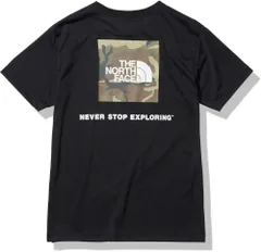 ザ・ノース・フェイス THE NORTH FACE アウトドア ショートスリーブスクエアカモフラージュティー メンズ S/S Square Camouflage Tee 半袖 Tシャツ ロゴ入り レジャー キャンプ ウェア  NT32357 K ブラック