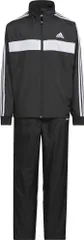アディダス adidas ティベリオ カラーブロック ウインドブレーカースーツ キッズ TIBELIO トラックスーツ 上下セット 防寒 クラブ活動 練習 トレーニング 子供 ジュニア  IJM16 IK7385 TOP:BLKBOTT