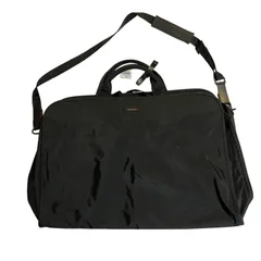 ZM1655 SAZABY サザビー ガーメントバッグ 2WAY ビジネス ハンド ショルダー バッグ ブラックのサムネイル