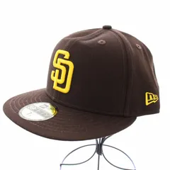 ニューエラ NEW ERA 59FIFTY サンディエゴパドレス オンフィールド ベースボールキャップ 野球帽 帽子 7 1/4 茶 /TK