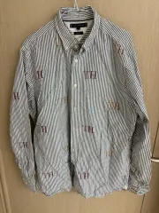 トミーヒルフィガー ストライプ シャツ
