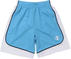 チャンピオン Champion バスケット ミニ ショーツ キッズ E-MOTION ショートパンツ ハーフパンツ 短パン 半ズボン 半パン ミニバスケ 部活 練習 トレーニング プラクティス 子供  CKXB516 356 スカイブルー