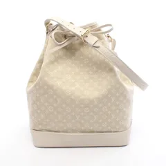 ルイ・ヴィトン LOUIS VUITTON ノエ モノグラムミニラン デュンヌ ショルダーバッグ バッグ キャンバス レザー モノグラム・ミニ・ラン レディース アイボリー系 M95315 【中古】 ルイ・ヴィトン LOUIS VUITTON ショルダーバッグ ノエ モノグラム