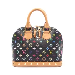 ルイ・ヴィトン LOUIS VUITTON ハンドバッグ アルマPM M40444 ノワール PVCコーティングキャンバス レザー アルマPM レディース Used B