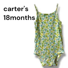 a1426 【Carter's】18m キャミソール ロンパース ボディスーツ 花柄 レトロ