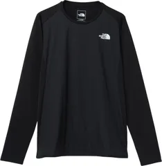 ザ・ノース・フェイス THE NORTH FACE アウトドア ロングスリーブハイブリッドGTDメランジクルー レディース 長袖Tシャツ トップス 吸汗 速乾 保温 撥水 ランニング ジョギング 防風 抗菌防臭 ドライ  NTW62 K ブラック