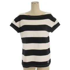 オーチバル ORCIVAL オーシバル バスクシャツ Ｔシャツ カットソー 半袖 ボーダー ホワイト F