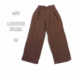 LOWRYSFARM ローリーズファーム カジュアル ワイドパンツ M ウエストゴム