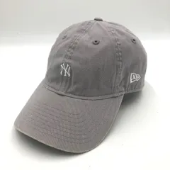 ニューエラ 9THIRTY NY ヤンキース キャップ 帽子 グレー COOPERSTOWN COLLECTION