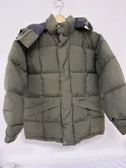 AIGLE エーグル メンズ ダウンジャケット フード付き カーキ サイズS