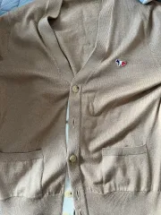 メゾンキツネ ベージュ カーディガン Lサイズ 出品