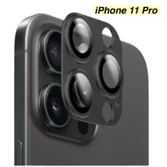 【365日保証】ブラック メタリック カメラ保護 カバー iphone11Pro カメラカバー iphone11 Pro ガラスフィルム iphone 11 PRO フィルム iphone 11PRO ガラス フィルム iphone11PRO 保護フィルム
