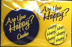 嵐 16-17年 LIVE TOUR 2016-2017 Are You Happy? 二宮和也 会場限定バッジセット *大阪/黄