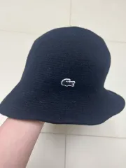 ラコステ 冬 バケットハット ブラック