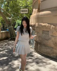 リリーコーツ ソルベ ニットサンド スカート セット