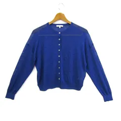 トゥービー バイ アニエスベー カーディガン 長袖 リネン混 ブランド トップス レディース TUサイズ ブルー To b. by agnes b. 【中古】