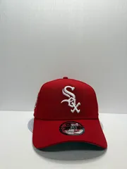Newera シカゴホワイトソックス Inaugural Year 1991 9forty A-FRAME スナップバックキャップ レッドカラー