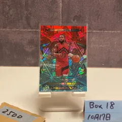 2024 Panini Obsidian Jamal Shead Toronto Raptors Red RC ルーキー Rookie カード