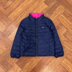 キッズ 7size ポロ ラルフローレン リバーシブル ダウン ジャケット