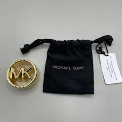 新品未使用　MICHAEL KORS マイケルコース　ペーパーウェイト　オブジェ　小物　インテリア　MK ロゴ　ゴールド　金色