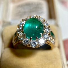 英国王室御用達 ガラード（Garrard）ルビー＆ダイヤモンド・クラスター