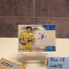 2024 Topps 平岡大陽 Taiyo Hiraoka 直筆サインカード 湘南ベルマーレ