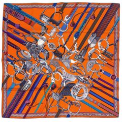 エルメス HERMES カレ 90 ARABESQUES アラベスク スカーフ シルク