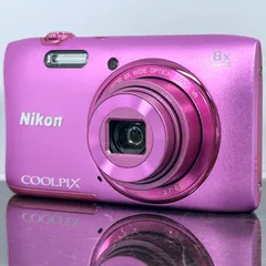 Nikon COOLPIX S3600 ピンク　コンデジ　デジカメ クールピクス Amazon | Nikon デジタルカメラ COOLPIX S3600 8倍ズーム 2005万画素