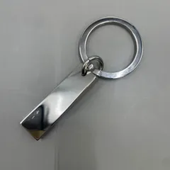 極美品　希少　Salvatore Ferragamo サルヴァトーレフェラガモ　キーリング　キーホルダー　PALLADIO プレート　シルバーカラー