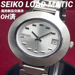 ★OH済 レアオーバルケース SEIKO LOADMATIC 風防新品 自動巻 ヴィンテージ アンティーク セイコー 稼働品 腕時計
