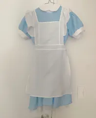 アリス コスプレ 衣装 スカイブルー ワンピース