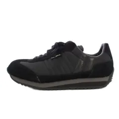 パトリック PATRICK マラソン MARATHON スニーカー スエード 38 黒 94601 /TK