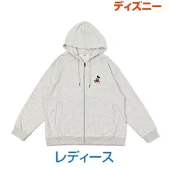 ディズニー パーカー ジッパー 裏毛 レディース 長袖 Disney ミッキー ミニー ベイマックス チップデール キャラクター グッズ