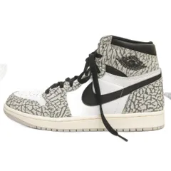 ナイキ NIKE Air Jordan 1 High OG White Cement Safari スニーカー シューズ DZ5485-052 総柄 グレー 27.0㎝ 靴