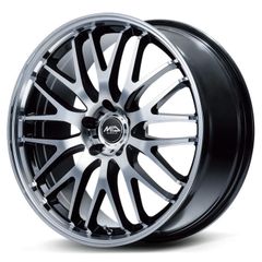 ホイール4本セット 18インチ 7J+50 5H-114.3 MID WHEELS RX14 ブラック