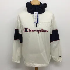 チャンピオン C3-RG603 1/4ジップ プルオーバーパーカー ナイロンジャケット GOLFウエア タグ付 メンズ L ISItems【USED】【古着】【中古】50109091