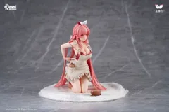 AniMester 白いウサギRosu エプロンVer. 1/7スケール塗装済完成品フィギュア