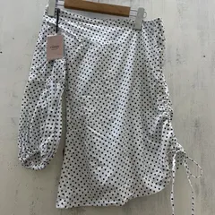 エイミーイストワール 1118210763-0 ドットアシンメトリーブラウス レディース FREE ISItems【USED】【古着】【中古】50113295