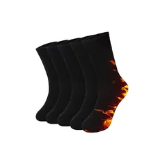 【新品】 [MOSOTECH] 靴下 レディース 暖かい 冬 5足セット 厚手 防寒 厚手 あったか 吸汗消臭 耐久性 保温 登山 靴下