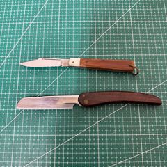 折りたたみナイフ☆2本セット☆ステンレス☆アウトドア☆キャンプ