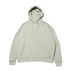 [ナイキ] セットアップ対応 クラブ オーバーサイズド フレンチテリー スウェット プルオーバー パーカー スポーツウェア ジム フィットネス 筋トレ トレーニング HJ1817-370 ジ [370：ジェイドホライズン/ジェイドホライズン/ホワイト] [L]