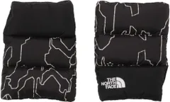 [THE NORTH FACE] ザノースフェイス 手袋 Nuptse Hand Warmer ブラックツリーバーク FREE 