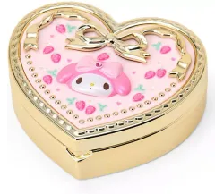 【中古】小物入れ・マルチケース・缶ケース マイメロディ ミラー付き小物ケース 「サンリオキャラクターズ」