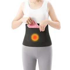 【新品】 [Yingqible] 腹巻き レディース メンズ あったか ウエストウォーマー 防寒保温 ショート丈 お腹 腰 冷え性対策 お腹 温める ポケット 付き腹帯 妊婦 妊活 温活 ヨガ はらまき プレゼント (ブラック)