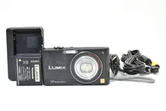 【美品】Panasonic LUMIX DMC-FX40 ブラック 充電器付き 概要 デジタルカメラ DMC-FX40 | LUMIX（ルミックス） ミラーレス一眼