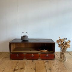 アンティーク ローボード テレビ台 時代箪笥 小箪笥 ローチェスト 古