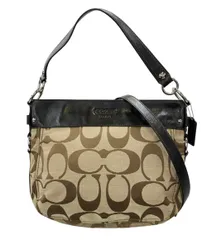 コーチ 2WAY ハンドバッグ ショルダーバッグ 斜め掛け ラージシグネチャー F14708 レディース COACH